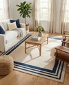 Bahama Breeze Outdoor Collection Area Rug -  Abaco Rectangle Beige  lifestyle 51