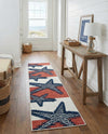 Caribbean Terrace Collection Area Rug -  Curacao Runner Ivory  lifestyle 29