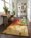 Urban Terrace Collection Area Rug -  Lawn Runner Multi  lifestyle 75