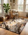 Urban Terrace Collection Area Rug -  Horizon Rectangle Multi  lifestyle 9