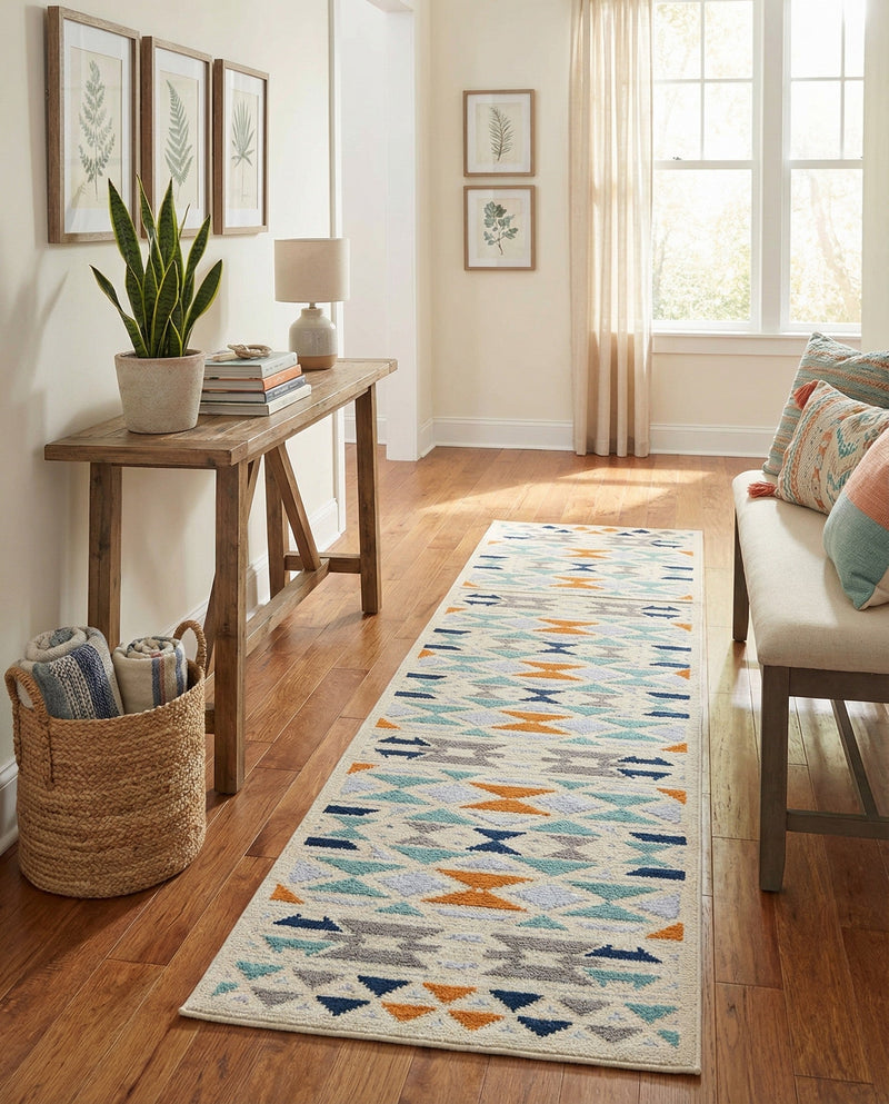 Bahama Breeze Outdoor Collection Area Rug -  Andros Runner Gray  lifestyle 62