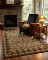 Chelsea Elegance Collection Area Rug -  Brompton (Brown) Rectangle Brown  lifestyle 35