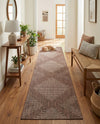 Urban Terrace Collection Area Rug -  Chelsea (Brown) Runner Brown  lifestyle 77