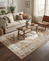 Patio Heritage Collection Area Rug -  Augusta (Natural) Rectangle Natural  lifestyle 10