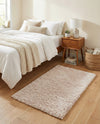 Eternal Plush Oasis Collection Area Rug -  Tranquility (Linen) Rectangle Linen  lifestyle 5