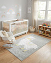 Wonder Tykes Collection Area Rug -  Marvel Rectangle Gray  lifestyle 9
