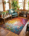 Urban Terrace Collection Area Rug -  Terrace Rectangle Multi  lifestyle 9