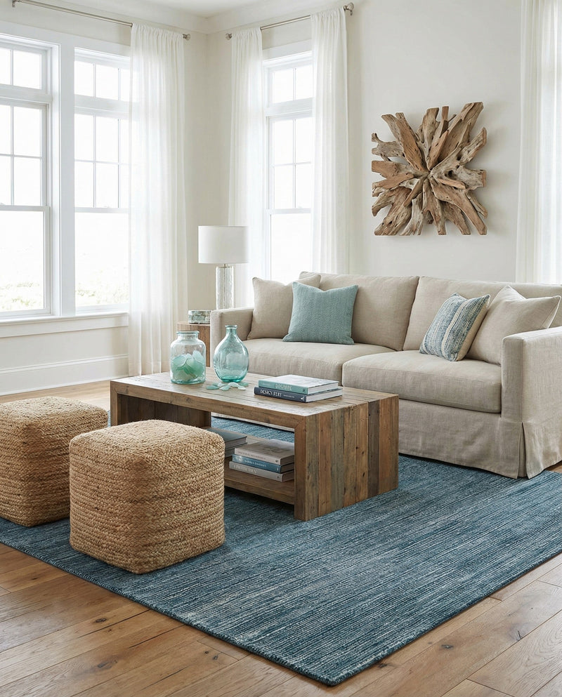 Bloomsbury Elegance Collection Area Rug -  Kensington (Blue) Rectangle Blue  lifestyle 19