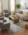 Riviera Elegance Collection Area Rug -  Eze Rectangle Dark Gray  lifestyle 18