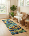 Seaside Blooms Collection Area Rug -  Grove Runner Multi  lifestyle 39