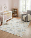 Wonder Tykes Collection Area Rug -  Pixel Rectangle Ivory  lifestyle 9