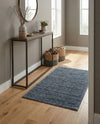 Metro Heights Collection Area Rug -  Hamilton Rectangle Navy Blue  lifestyle 23