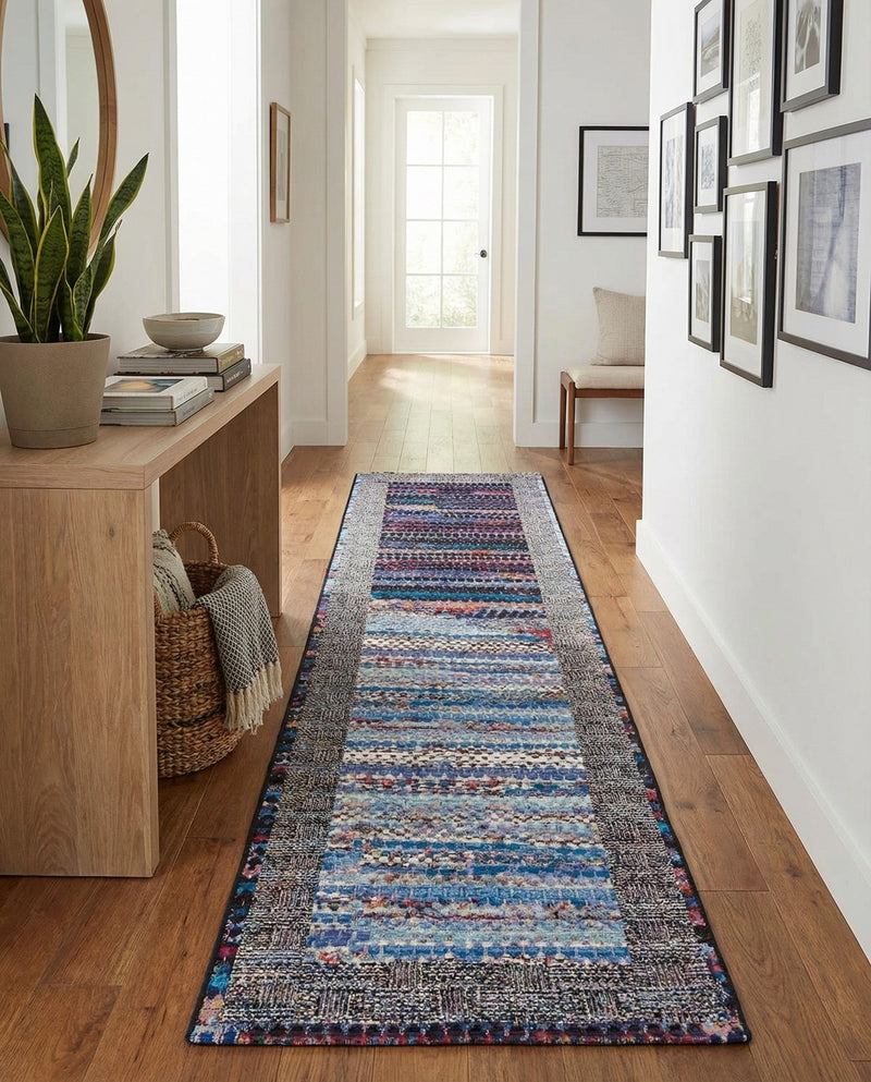 Urban Terrace Collection Area Rug -  Oasis Runner Multi  lifestyle 58