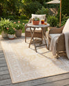 Tribal Terrace Treasures Collection Area Rug -  Incan Isle (Natural) Rectangle Natural  lifestyle 22