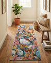 Meadow Breeze Collection Area Rug -  Daffodil Runner Multi  lifestyle 49