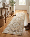 Patio Heritage Collection Area Rug -  Augusta (Natural) Runner Natural  lifestyle 15