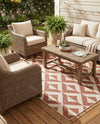 Urban Oasis Rugs Collection Area Rug -  Highrise (Rust Red) Rectangle Rust Red  lifestyle 24