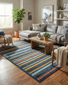 Caribbean Terrace Collection Area Rug -  Martinique Rectangle Charcoal  lifestyle 11