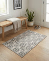 Metro Heights Collection Area Rug -  Hudson Rectangle Gray  lifestyle 37