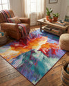 Urban Terrace Collection Area Rug -  Laneway Rectangle Multi  lifestyle 34