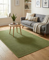 Soho Elegance Collection Area Rug - Chelsea (Green) Rectangle Green  lifestyle 15