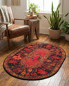 Safari Escape Rugs Collection Area Rug - Serengeti Oval Multi  lifestyle 78