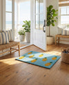 Threshold Welcome Collection Area Rug -  Threshold Rectangle Turquoise  lifestyle 3
