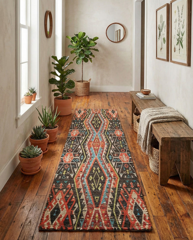Savannah Threads Collection Area Rug - Yosemite Runner Multi  lifestyle 36