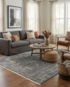Caribbean Breeze Collection Area Rug -  Utila Rectangle Fume Gray  lifestyle 6