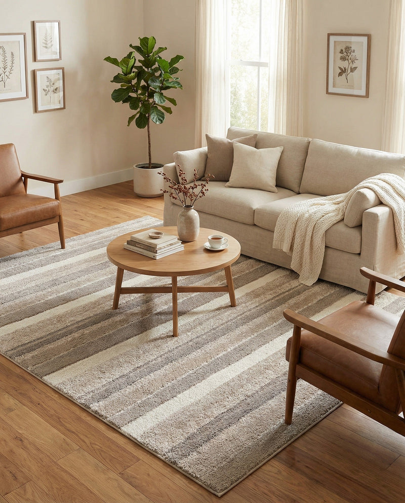 Sienna Collection Area Rug -  Amalfi Rectangle Cloud Gray  lifestyle 17