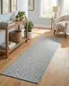 Urban Oasis Rugs Collection Area Rug -  Terrace (Pink and Aqua) Runner Pink and Aqua  lifestyle 30