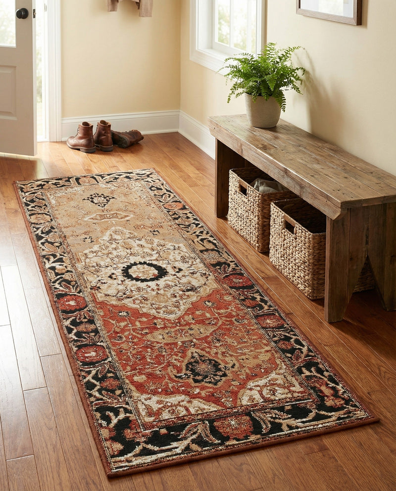 Patio Heritage Collection Area Rug -  Gazebo Runner Multi  lifestyle 68