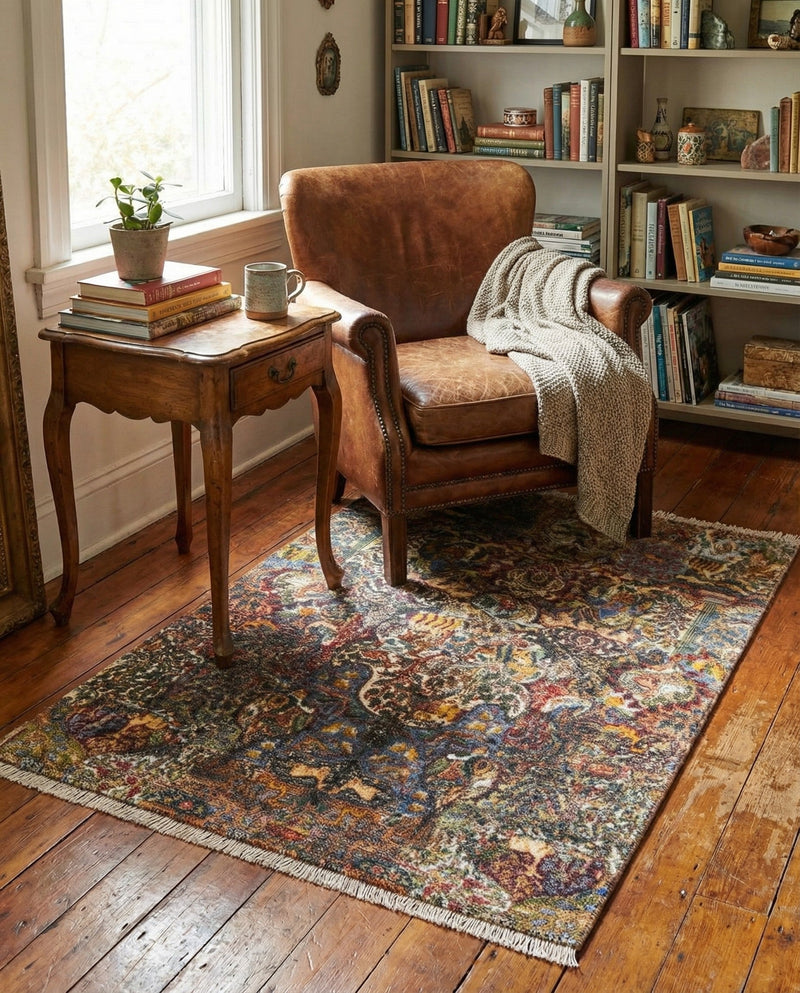 Bazaar Chic Collection Area Rug -  Safi Rectangle Multi  lifestyle 6