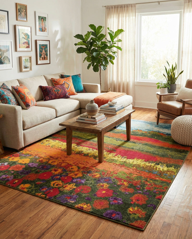Marrakesh Elegance Collection Area Rug -  Taliouine Rectangle Multi  lifestyle 6