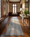 Berkshire Estate Collection Area Rug - Windsor (Earl Grey) Runner Earl Grey  lifestyle 67
