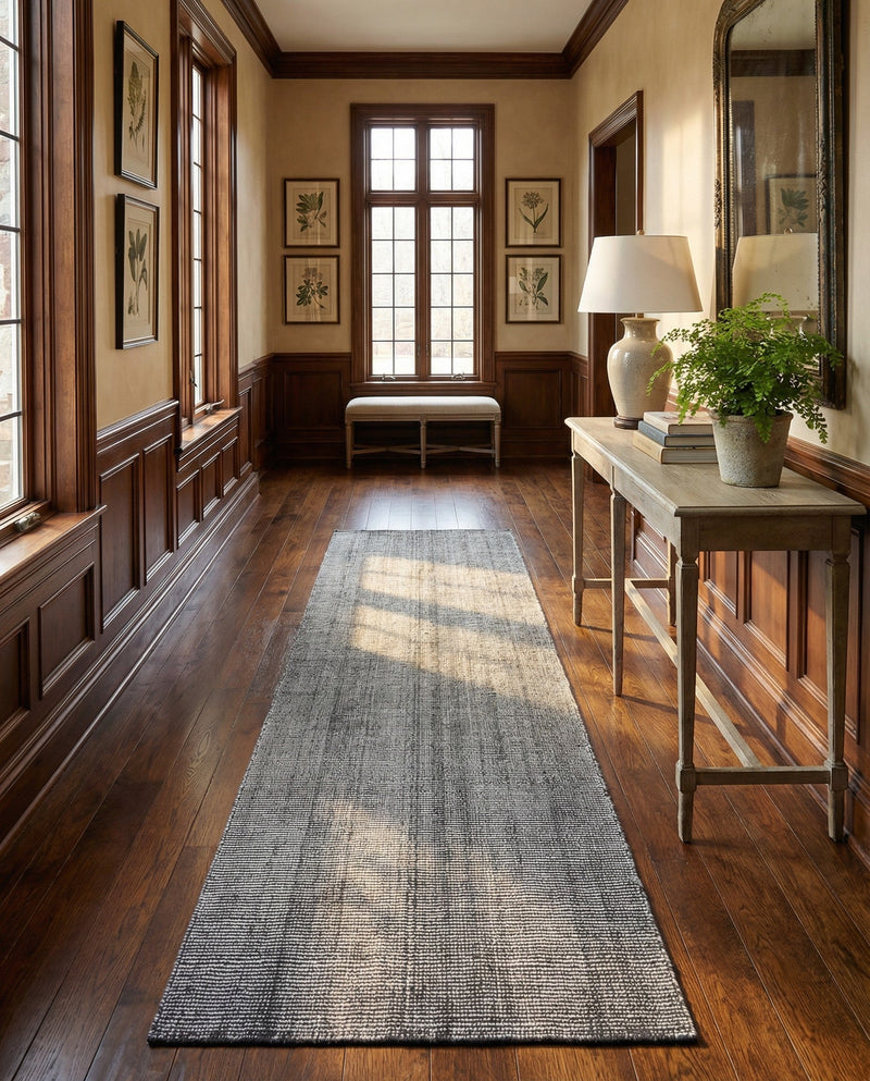 Berkshire Estate Collection Area Rug - Windsor (Earl Grey) Runner Earl Grey  lifestyle 67
