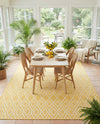 Urban Oasis Rugs Collection Area Rug -  Boulevard (Yellow Ivory) Rectangle Yellow Ivory  lifestyle 11
