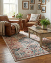 Savannah Elegance Collection Area Rug -  Azalea Rectangle Pink  lifestyle 29