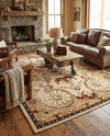 Frontier Trails Collection Area Rug -  Onyx Rectangle Ivory  lifestyle 22