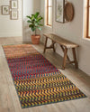 Urban Terrace Collection Area Rug -  Walkway Runner Multi  lifestyle 31