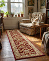 Jaipur Elegance Collection Area Rug -  Jantar Runner Red  lifestyle 61
