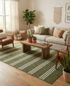 Urban Oasis Rugs Collection Area Rug -  District (Green) Rectangle Green  lifestyle 16