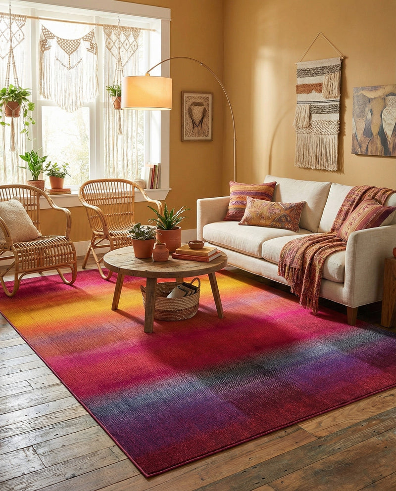 Marrakesh Elegance Collection Area Rug -  Azrou Rectangle Multi  lifestyle 3