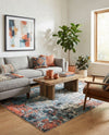 Dresden Elegance Collection Area Rug -  Seiffen Rectangle Multi  lifestyle 12