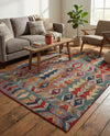 Urban Terrace Collection Area Rug -  Arcade Rectangle Multi  lifestyle 49