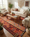 Safari Escape Rugs Collection Area Rug -  Kalahari Rectangle Multi  lifestyle 21