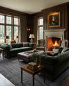 Berkshire Estate Collection Area Rug - Windsor (Blackberry) Rectangle Blackberry  lifestyle 9