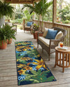 Seaside Blooms Collection Area Rug -  Grove Runner Multi  lifestyle 40