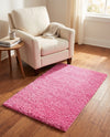 Plush Oasis Collection Area Rug - Serenity (Taffy Pink) Rectangle Taffy Pink  lifestyle 32