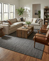 Seaside Serenity Collection Area Rug - Veranda (Black) Rectangle Black  lifestyle 16